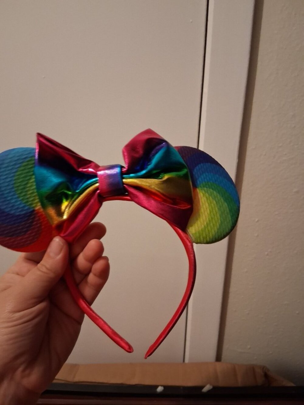 Minnie Mouse Rainbow Headband